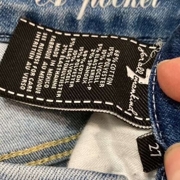 7 For All Mankind A Pocket Bootcut Jeans 27 - Picture 13 of 14
